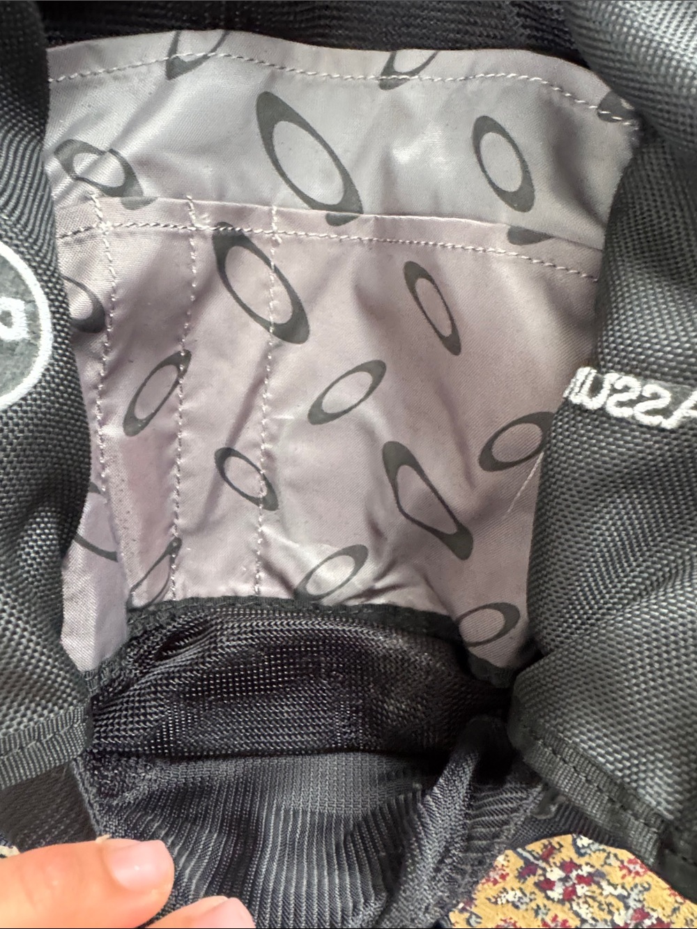 Oakley Black Utility Backpack with Buckle Straps Mini RARE - Picture 11 of 16